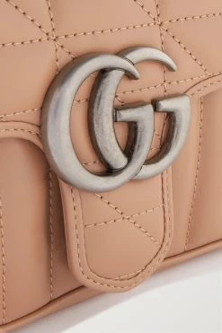 GUCCI GG Marmont 2.0 Kleine Schultertasche Aus Gestepptem Leder ,Camel -Offizielle GUCCI Website w920 q60 2267