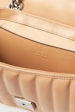 GUCCI GG Marmont 2.0 Kleine Schultertasche Aus Gestepptem Leder ,Camel -Offizielle GUCCI Website w920 q60 2268