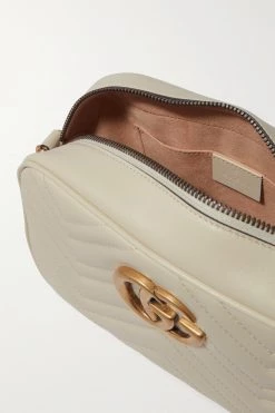 GUCCI GG Marmont Camera Kleine Schultertasche Aus Gestepptem Leder ,Weiß -Offizielle GUCCI Website w920 q60 2295