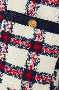 GUCCI Jacke Aus Kariertem Tweed ,Weiß -Offizielle GUCCI Website w920 q60 2309