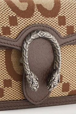 GUCCI Dionysus Super Mini Schultertasche Aus Beschichtetem Canvas Mit Lederbesätzen ,Camel -Offizielle GUCCI Website w920 q60 231