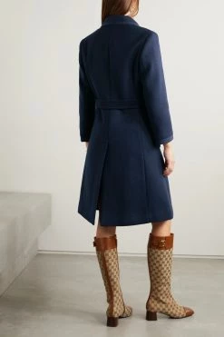 GUCCI Mantel Aus Einer Wollmischung Mit Ketten ,Navy 9 GUCCI Mantel Aus Einer Wollmischung Mit Ketten ,Navy -Offizielle GUCCI Website w920 q60 2313