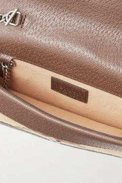 GUCCI Dionysus Super Mini Schultertasche Aus Beschichtetem Canvas Mit Lederbesätzen ,Camel -Offizielle GUCCI Website w920 q60 232