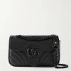 GUCCI GG Marmont 2.0 Schultertasche Aus Gestepptem Leder ,Schwarz