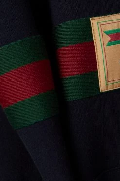 GUCCI Hoodie Aus Biobaumwoll-Jersey Mit Webbandbesatz Und Applikation ,Navy 10 GUCCI Hoodie Aus Biobaumwoll-Jersey Mit Webbandbesatz Und Applikation ,Navy -Offizielle GUCCI Website w920 q60 2338