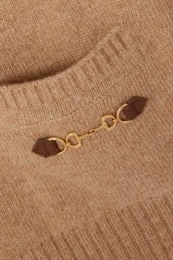 GUCCI Cardigan Aus Kaschmir Mit Lederbesätzen Und Horsebit-Detail ,Camel 7 GUCCI Cardigan Aus Kaschmir Mit Lederbesätzen Und Horsebit-Detail ,Camel -Offizielle GUCCI Website w920 q60 2350