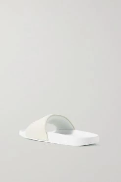 GUCCI Pursuit Pantoletten Aus Leder Mit Logoprint ,Weiß -Offizielle GUCCI Website w920 q60 2365