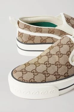 GUCCI Tennis 1977 Slip-ons Aus Bedrucktem Canvas ,Beige -Offizielle GUCCI Website w920 q60 2414
