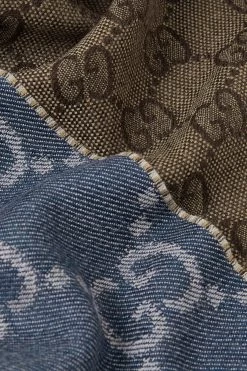 GUCCI Wendbarer Schal Aus Wolle Mit Logo-Jacquard Und Fransen ,Navy 5 GUCCI Wendbarer Schal Aus Wolle Mit Logo-Jacquard Und Fransen ,Navy -Offizielle GUCCI Website w920 q60 2425