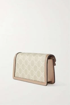 GUCCI Dionysus Super Mini Schultertasche Aus Beschichtetem Canvas Mit Lederbesätzen ,Weiß -Offizielle GUCCI Website w920 q60 257