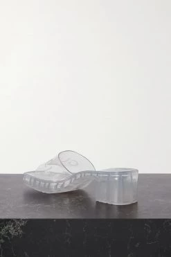 GUCCI Plastique Mules Aus Gummi Mit Logoprägung ,Transparent -Offizielle GUCCI Website w920 q60 2590