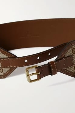 GUCCI Taillengürtel Aus Beschichtetem Canvas Mit Print Und Besätzen Aus Strukturiertem Leder ,Beige 5 GUCCI Taillengürtel Aus Beschichtetem Canvas Mit Print Und Besätzen Aus Strukturiertem Leder ,Beige -Offizielle GUCCI Website w920 q60 2669