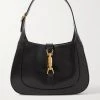 GUCCI Jackie 1961 Kleine Schultertasche Aus Leder ,Schwarz