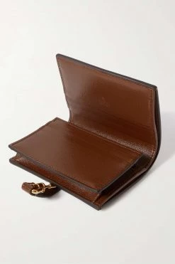 GUCCI Jackie 1961 Portemonnaie Aus Bedrucktem Canvas Mit Besätzen Aus Strukturiertem Leder Und Webband ,Braun -Offizielle GUCCI Website w920 q60 2715