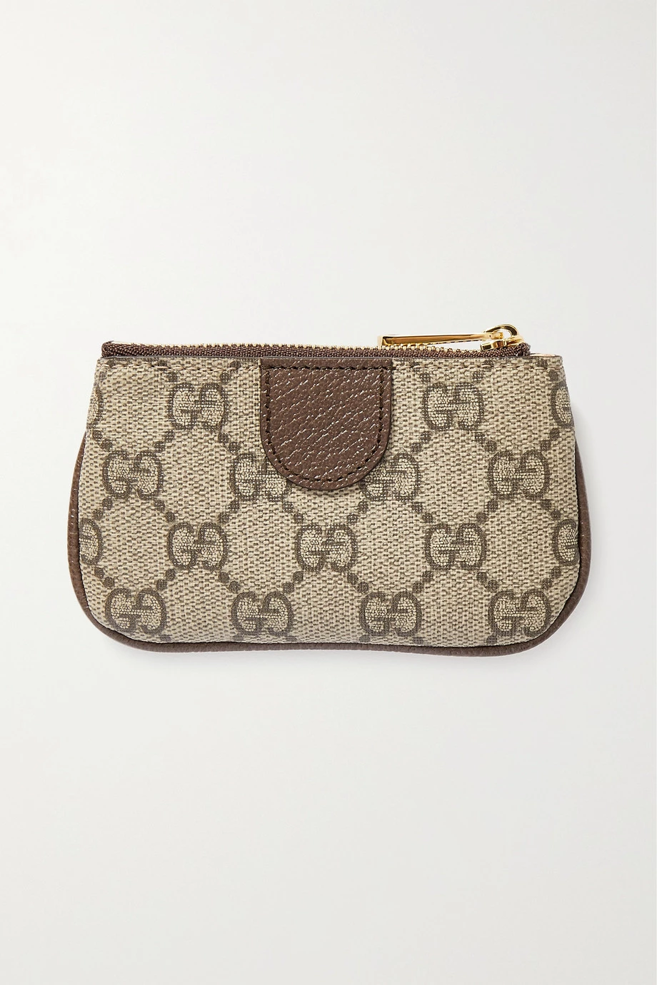 GUCCI Ophidia Bedruckter Beutel Aus Beschichtetem Canvas Mit Besätzen Aus Strukturiertem Leder ,Braun 3 GUCCI Ophidia Bedruckter Beutel Aus Beschichtetem Canvas Mit Besätzen Aus Strukturiertem Leder ,Braun – Bild 3