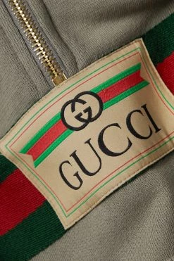 GUCCI Hoodie Aus Baumwoll-Jersey Mit Webbandbesatz Und Applikation ,Grau 10 GUCCI Hoodie Aus Baumwoll-Jersey Mit Webbandbesatz Und Applikation ,Grau -Offizielle GUCCI Website w920 q60 2825