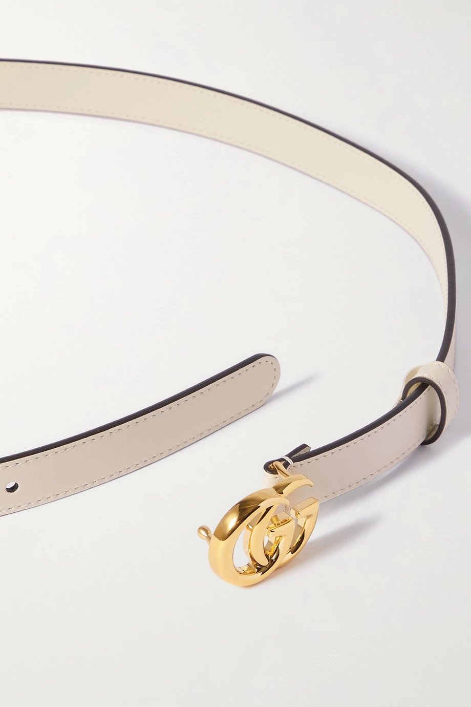 GUCCI Gürtel Aus Leder ,Weiß 3 GUCCI Gürtel Aus Leder ,Weiß – Bild 3