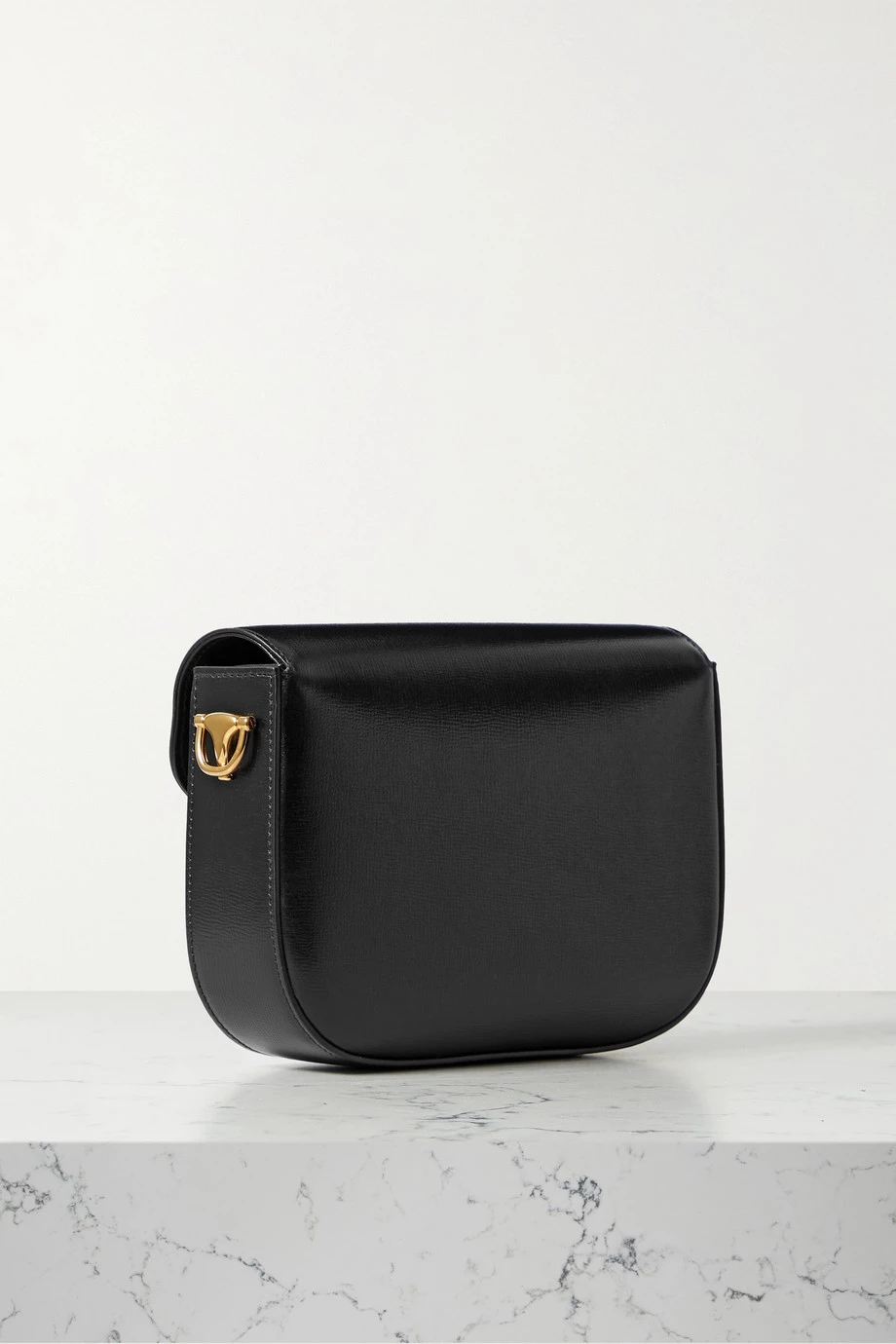 GUCCI Horsebit 1955 Schultertasche Aus Strukturiertem Leder ,Schwarz 3 GUCCI Horsebit 1955 Schultertasche Aus Strukturiertem Leder ,Schwarz – Bild 3