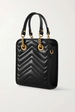 GUCCI GG Marmont 2.0 Schultertasche Aus Gestepptem Leder ,Schwarz -Offizielle GUCCI Website w920 q60 294