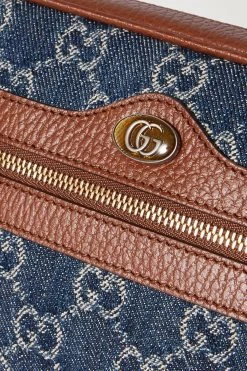 GUCCI Ophidia Kleine Schultertasche Aus Denim Mit Logomuster Und Besätzen Aus Strukturiertem Leder ,Navy 8 GUCCI Ophidia Kleine Schultertasche Aus Denim Mit Logomuster Und Besätzen Aus Strukturiertem Leder ,Navy -Offizielle GUCCI Website w920 q60 2945