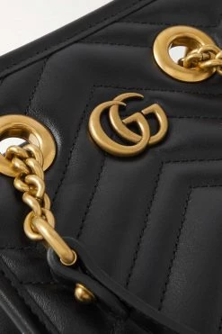 GUCCI GG Marmont 2.0 Schultertasche Aus Gestepptem Leder ,Schwarz -Offizielle GUCCI Website w920 q60 295