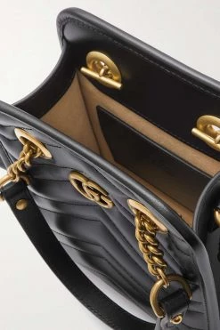 GUCCI GG Marmont 2.0 Schultertasche Aus Gestepptem Leder ,Schwarz -Offizielle GUCCI Website w920 q60 296