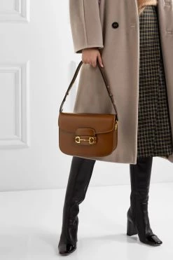 GUCCI Horsebit 1955 Schultertasche Aus Leder ,Schokoladenbraun -Offizielle GUCCI Website w920 q60 2976