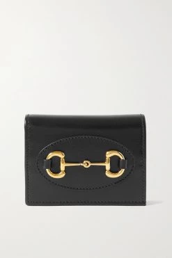 GUCCI Horsebit 1955 Portemonnaie Aus Leder ,Schwarz