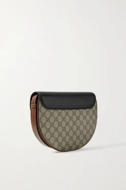 GUCCI Padlock Kleine Schultertasche Aus Beschichtetem Canvas Mit Print Und Lederbesätzen ,Braun -Offizielle GUCCI Website w920 q60 3030