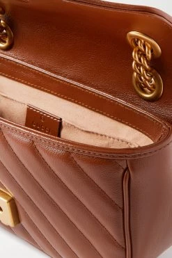 GUCCI GG Marmont Mini Schultertasche Aus Gestepptem Leder ,Braun 9 GUCCI GG Marmont Mini Schultertasche Aus Gestepptem Leder ,Braun -Offizielle GUCCI Website w920 q60 3042