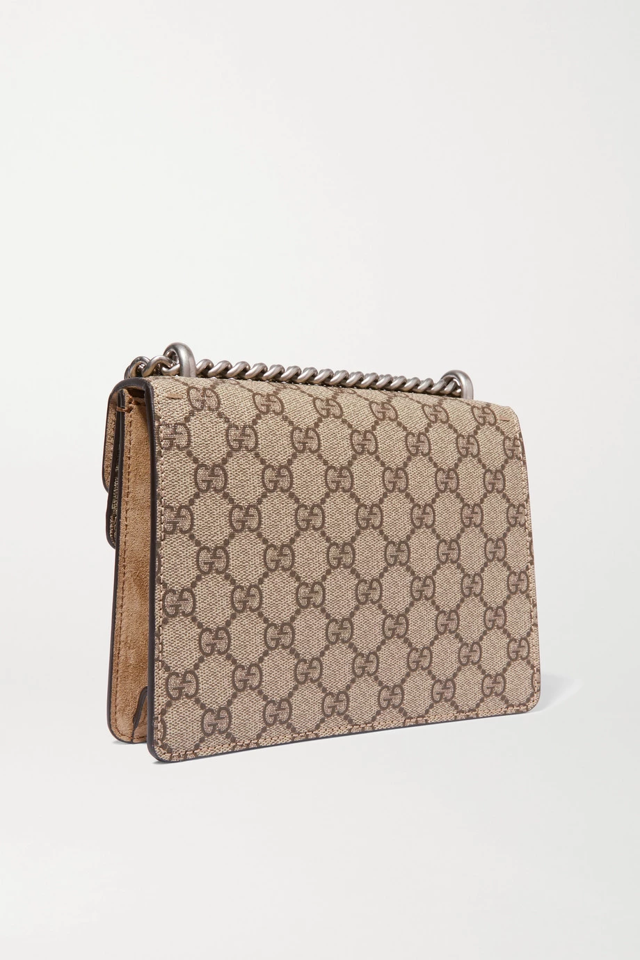 GUCCI Dionysus Mini Schultertasche Aus Beschichtetem Canvas Und Veloursleder Mit Print ,Beige 3 GUCCI Dionysus Mini Schultertasche Aus Beschichtetem Canvas Und Veloursleder Mit Print ,Beige – Bild 3