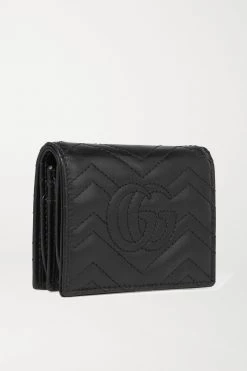 GUCCI GG Marmont Portemonnaie Aus Gestepptem Leder ,Schwarz -Offizielle GUCCI Website w920 q60 3117