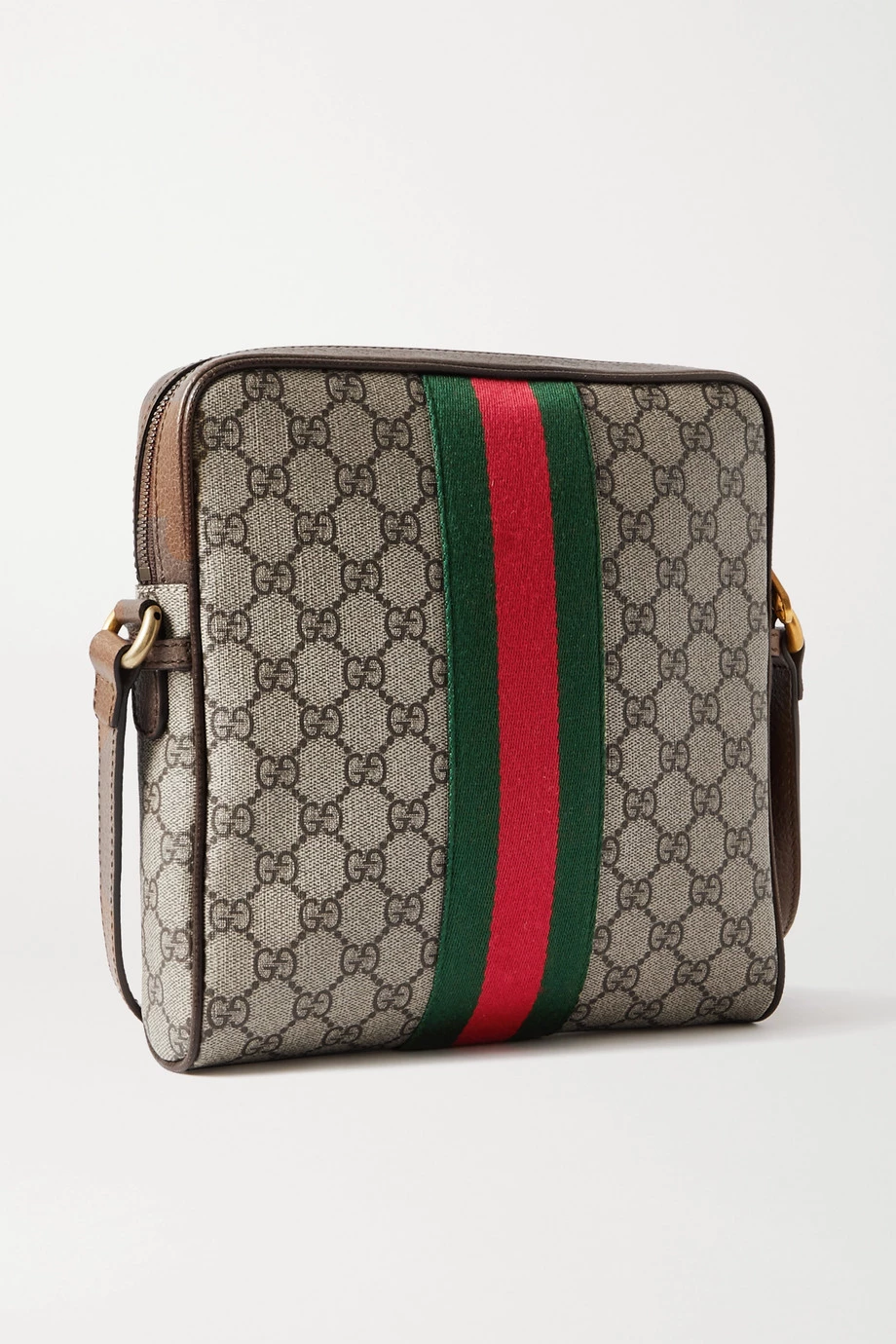 GUCCI Ophidia Kleine Schultertasche Aus Bedrucktem, Beschichtetem Canvas Mit Besatz Aus Strukturiertem Leder ,Beige 3 GUCCI Ophidia Kleine Schultertasche Aus Bedrucktem, Beschichtetem Canvas Mit Besatz Aus Strukturiertem Leder ,Beige – Bild 3