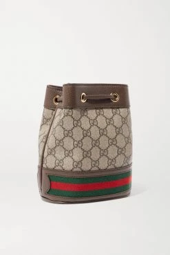 GUCCI Ophidia Mini Beuteltasche Aus Beschichtetem Canvas Mit Print Und Besatz Aus Strukturiertem Leder ,Braun -Offizielle GUCCI Website w920 q60 3161