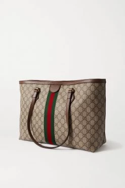 GUCCI Ophidia Mittelgroße Tote Aus Beschichtetem Canvas Mit Print Und Besatz Aus Strukturiertem Leder ,Braun 7 GUCCI Ophidia Mittelgroße Tote Aus Beschichtetem Canvas Mit Print Und Besatz Aus Strukturiertem Leder ,Braun -Offizielle GUCCI Website w920 q60 3184