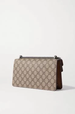 GUCCI Dionysus Kleine Schultertasche Aus Beschichtetem Canvas Mit Print Und Veloursleder ,Taupe -Offizielle GUCCI Website w920 q60 3194