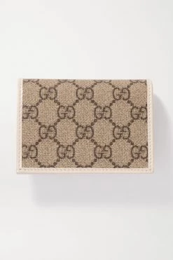 GUCCI Horsebit 1955 Portemonnaie Aus Beschichtetem Canvas Mit Print Und Lederbesätzen ,Weiß -Offizielle GUCCI Website w920 q60 3199