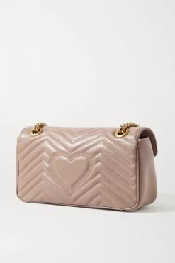 GUCCI GG Marmont Kleine Schultertasche Aus Gestepptem Leder ,Altrosa -Offizielle GUCCI Website w920 q60 3204