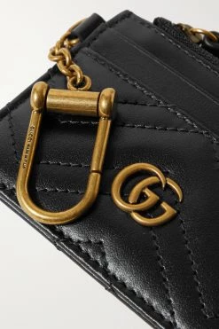 GUCCI GG Marmont Kartenetui Aus Gestepptem Leder ,Schwarz -Offizielle GUCCI Website w920 q60 3221