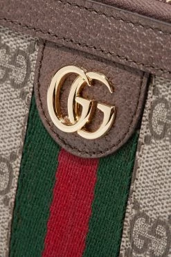 GUCCI Ophidia Bedrucktes Portemonnaie Aus Beschichtetem Canvas Mit Besatz Aus Strukturiertem Leder ,Beige -Offizielle GUCCI Website w920 q60 3287