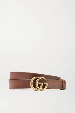 Offizielle GUCCI Website 34 GUCCI Gürtel Aus Leder ,Braun