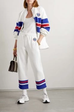 GUCCI Love Parade Jogginghose Aus Baumwoll-Jersey Mit Streifen Und Applikation ,Weiß 9 GUCCI Love Parade Jogginghose Aus Baumwoll-Jersey Mit Streifen Und Applikation ,Weiß -Offizielle GUCCI Website w920 q60 353
