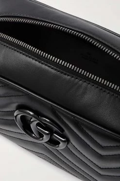 GUCCI GG Marmont Camera 2.0 Mini Schultertasche Aus Gestepptem Leder ,Schwarz -Offizielle GUCCI Website w920 q60 416