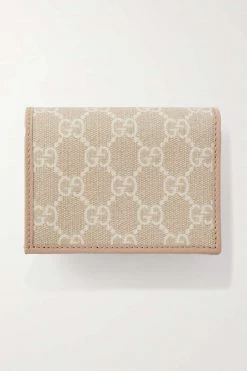 GUCCI Horsebit 1955 Portemonnaie Aus Beschichtetem Canvas Mit Print Und Lederbesätzen ,Weiß -Offizielle GUCCI Website w920 q60 425