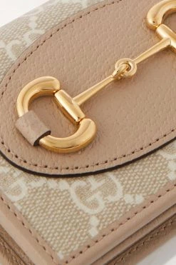 GUCCI Horsebit 1955 Portemonnaie Aus Beschichtetem Canvas Mit Print Und Lederbesätzen ,Weiß -Offizielle GUCCI Website w920 q60 426