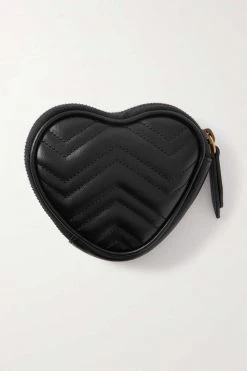 GUCCI GG Marmont 2.0 Münzbeutel Aus Gestepptem Leder ,Schwarz -Offizielle GUCCI Website w920 q60 430