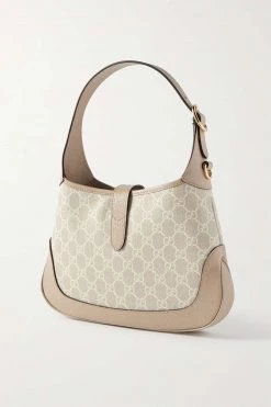 GUCCI Jackie 1961 Kleine Schultertasche Aus Beschichtetem Canvas Und Leder ,Beige -Offizielle GUCCI Website w920 q60 493