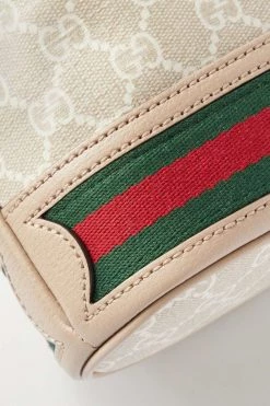 GUCCI Ophidia Mini Beuteltasche Aus Beschichtetem Canvas Mit Print Und Besatz Aus Strukturiertem Leder ,Beige -Offizielle GUCCI Website w920 q60 501