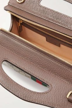 GUCCI Ophidia Kleine Tote Aus Beschichtetem Canvas Mit Print Und Lederbesätzen ,Beige -Offizielle GUCCI Website w920 q60 554