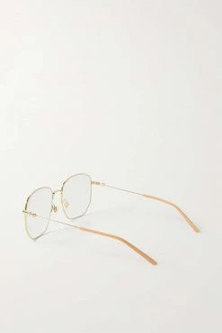 GUCCI EYEWEAR Goldfarbene Brille Mit Sechseckigem Rahmen ,Schwarz 7 GUCCI EYEWEAR Goldfarbene Brille Mit Sechseckigem Rahmen ,Schwarz -Offizielle GUCCI Website w920 q60 608